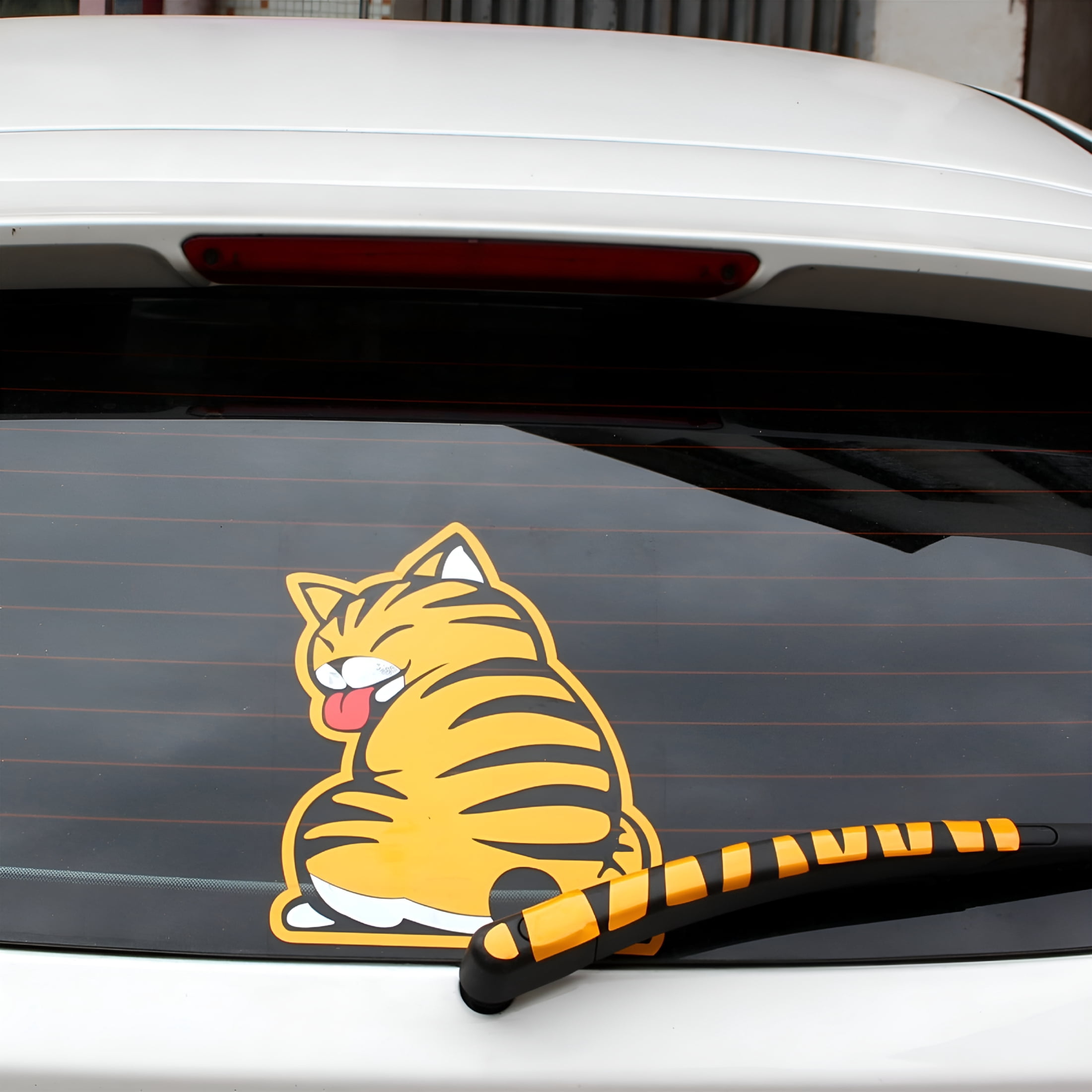 CCOCC Interesting Car Rear Window Stickers, Car Windshield Wiper ...