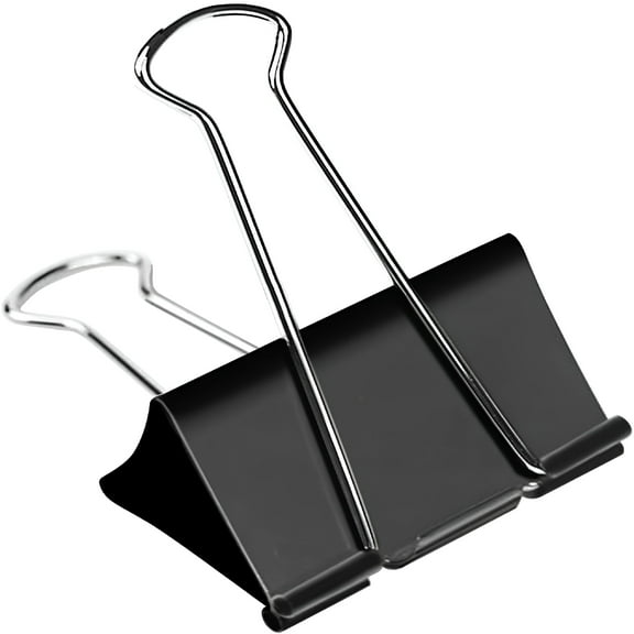 CCOCC Jumbo Binder Clips 3 Inch, 6 Pcs Extra Large Heavy Duty Metal Clips, 60mm Strong Clamping Force for Office Files, Art Paper, Home Organization