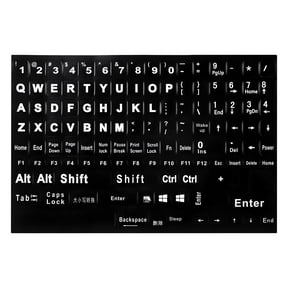 R Lettering Computer Computer Keyboard Letter Stickers