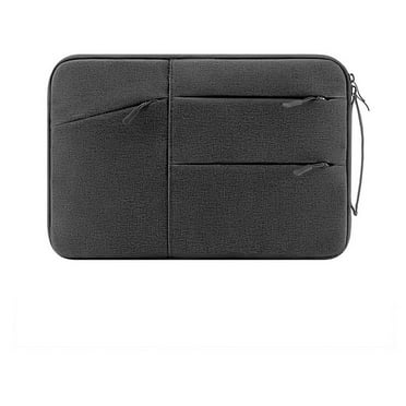 CCOCC Laptop Case,Multi-Pocket Laptop Sleeve,Fleecing Computer Cases for Laptops,Black