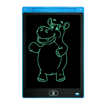 CCOCC Lcd Writing Tablet for Kids Anti-Slip Design Magnetic Drawing Board Safe Materials Pressure Sensitivity Drawing Tablet,Blue