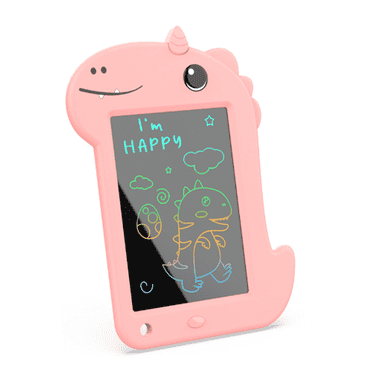 CCOCC Lcd Writing Tablet for Kids Long Standby Time Writing Tablet for Kids Food-Grade Materials Safe Materials Magnetic Drawing Board,Pink