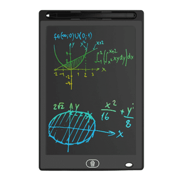 CCOCC Lcd Writing Tablet for Kids Safe Materials Drawing Tablet Touch to Display Long Standby Time Writing Tablet for Kids,Black