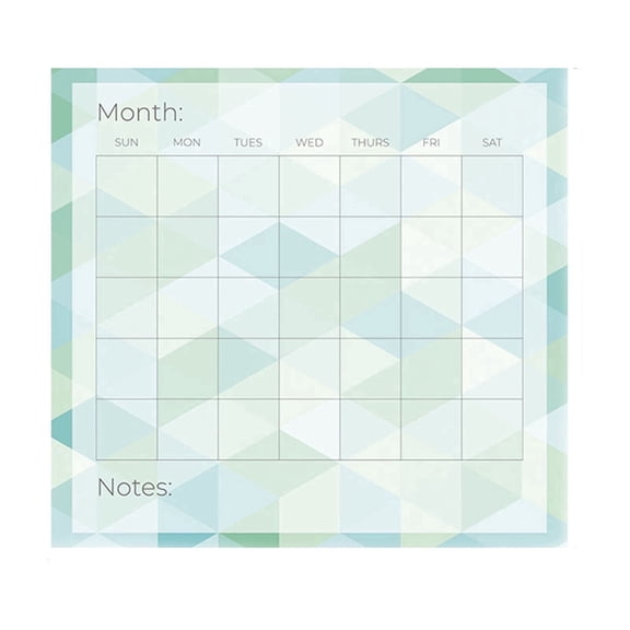 CCOCC Magnetic Calendar For Refrigerato,Fun DesignrRolling Whiteboard,Self-Adhesive Feature Dry Erase Board