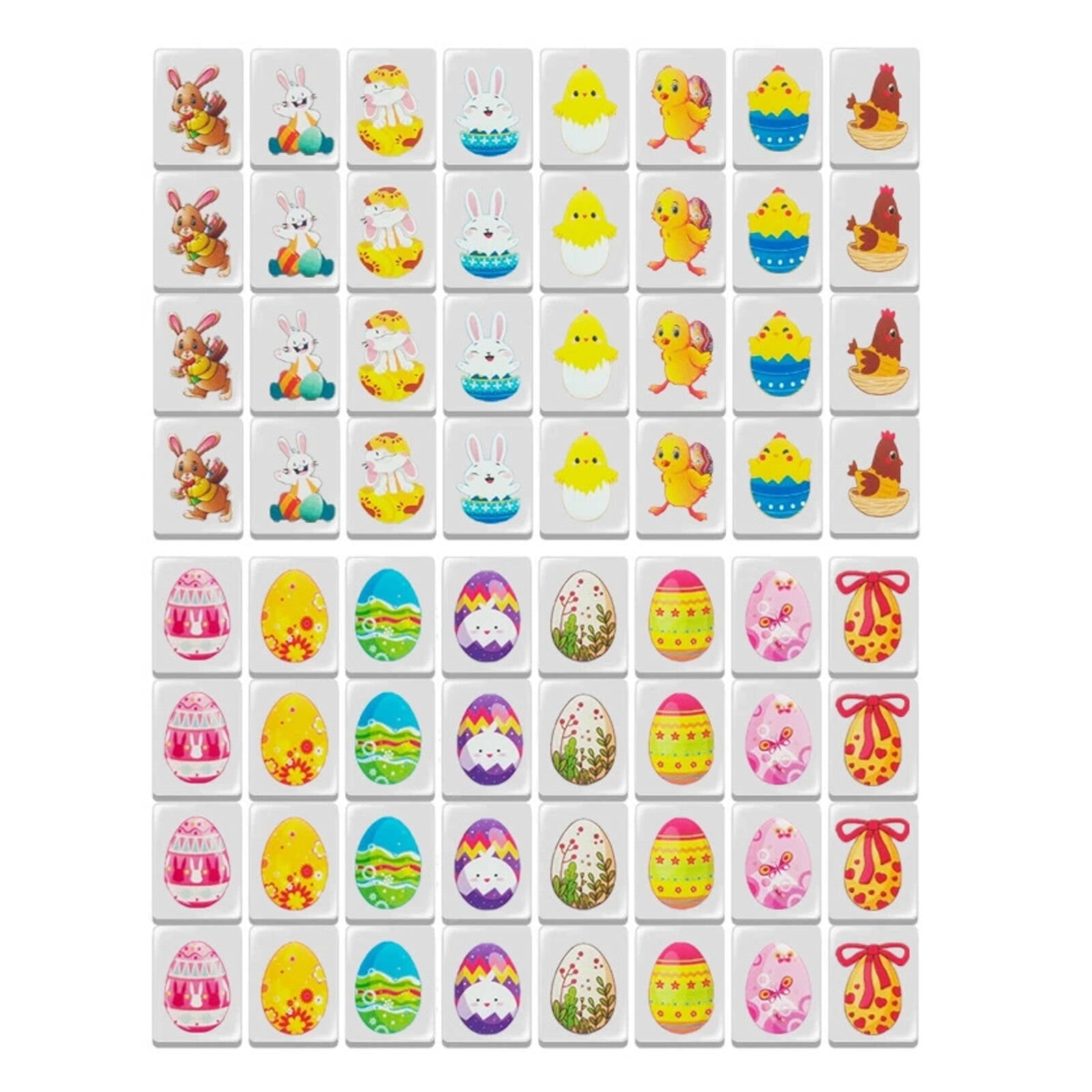 CCOCC Mahjong Tile Set,24mm Puzzle Mahjong Mahjong Set,Two-Player Game Easy Fun Mahjong Game Set,Style7