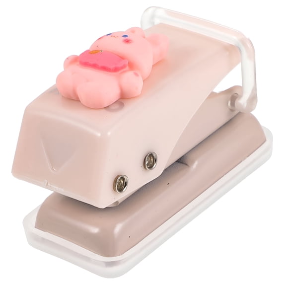 CCOCC Mini Hole Punch Puncher Single Circle Manual Office and Supplies Loose Leaf Paper Tool