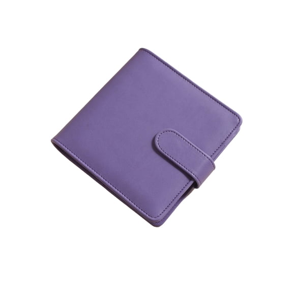 CCOCC Mini Notebook,Waterproof Flexible Small Notebook for Office,Soft Texture Small Notebooks 3x3 for Everyday Use,Purple