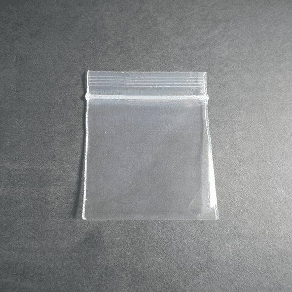 CCOCC Mini Poly Bags(1.5"X1.5")Small Plastic Baggies Thick 2Mil(1515)Tiny Resealable Dime Bag(100,Clear)
