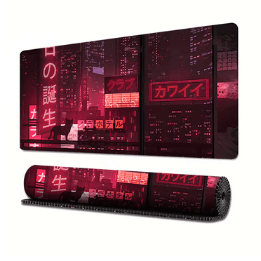 CCOCC Mouse Pad with Non-Slip Base,Washable and Durable Premium Rubber Desk Mat,Ergonomic Support Multipurpose Use Ergonomic Design Keyboard and Mouse Pad