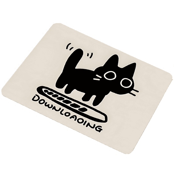 CCOCC Mouse Pad Non-Slip Bottom Thickened Rubber Desk Mat Comfortable Surface Wrist Protection Cute Mouse Pad
