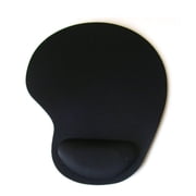 CCOCC Mouse Pad with Wrist Support,Ergonomic Memory Foam Gaming Mouse Pad,Non-Slip Desk Mat,Black