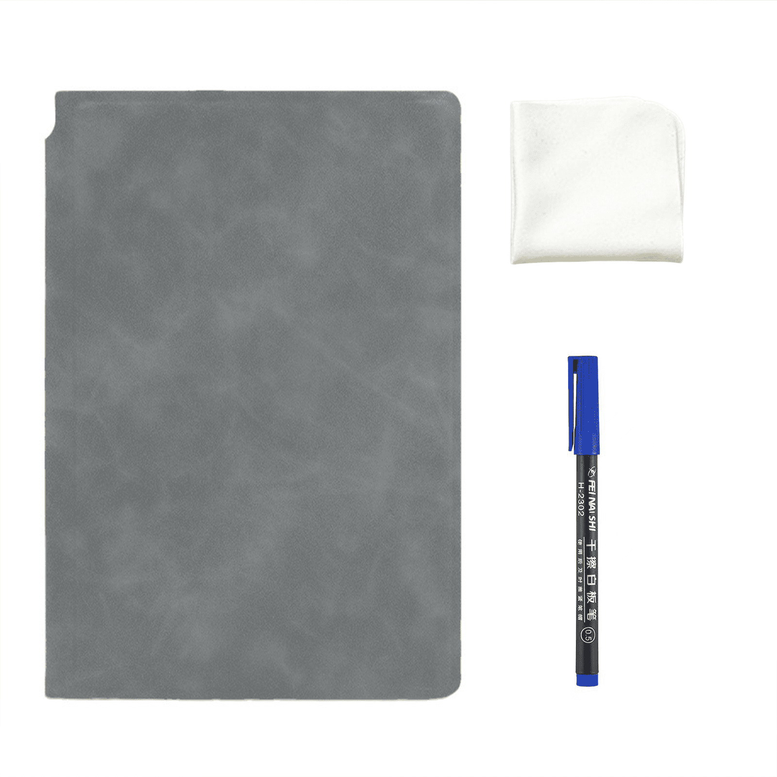 CCOCC Notebook Portable A5 Dry Erase Notebook Double Sided Convenient