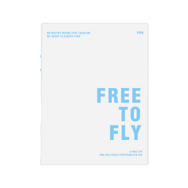 CCOCC Notebook Removable Mushroom Button Binder 9 Holes Diary Planner B5 College Ruled Loose Leaf Paper Stationery 7.4*10.4" 60 Sheets Blue