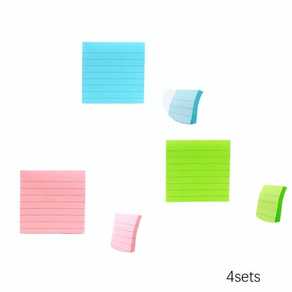 CCOCC Notes,3 in X 3 In,Lined,6 Pads,Post It Notes,Lined Post It Notes