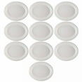 thumbnail image 1 of CCOCC Oval Paper Plates White 12 Inch Large Paper Plates Disposable Plates Heavy Duty Paper Dinner Plates Bulk, 1 of 4