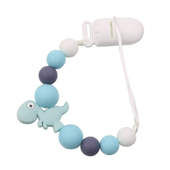 CCOCC Pacifier Clip,Leak-Proof Pacifier Holder,Hygienic Prevents Nipple and Toy Loss Pacifier Clips Baby Girl,Blue