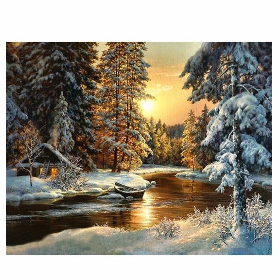 CCOCC Paint By Number Kit for Adults, Large 16 x 20 Inch DIY Digital Painting Set with Pre-Mixed Acrylic Paints and Brushes, Beginner-Friendly Arts and Crafts for Home Decor, Stress Relief Hobby Gift