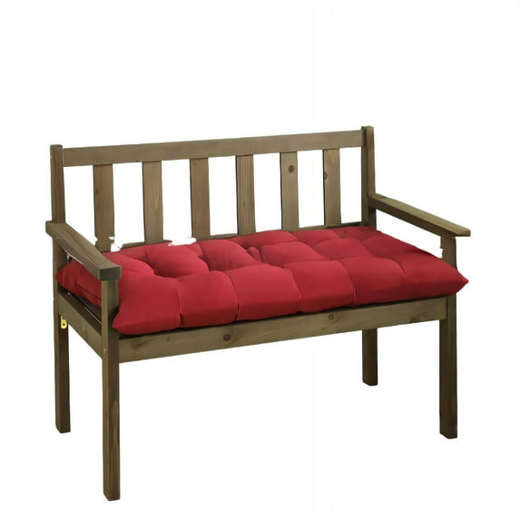 CCOCC Patio Furniture Cushions,Swing Cushion Cushions for Outdoor Furniture,Bench Outdoor Furniture Cushions,Wine Red