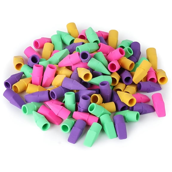 CCOCC Pencil Top Erasers,50 Pack Pencil Eraser Toppers for Teachers and Studying Supplies
