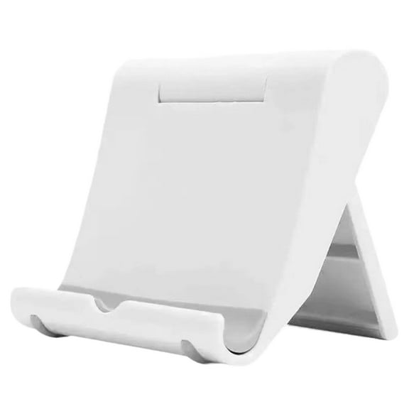CCOCC Phone Stand One-Touch Operation Phone Stand for Desk Universal Compatibility Avoids Hand Fatigue Phone Holder White