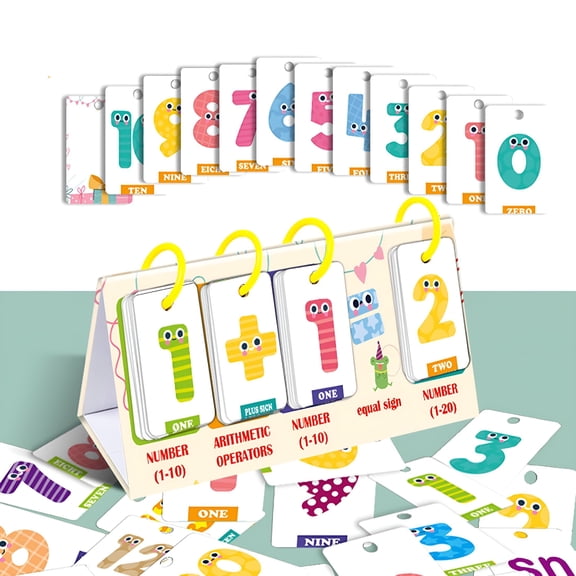 CCOCC Phonics Flash Cards&Early Math Learning Bundle-Sight Words,Addition&Subtraction Games for Kindergarten&Preschool-Educational Homeschool&Speech Therapy Toys for Ages 3-8