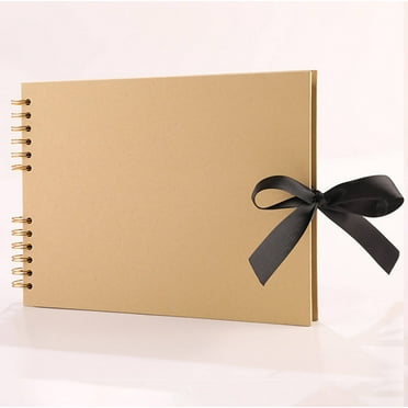CCOCC Photo Album Classic Scrapbook for Family Memories,Premium Sticker Book for Creative Projects,Perfect Photo Album Scrapbook for Personalized Keepsakes,Kraft Paper Color