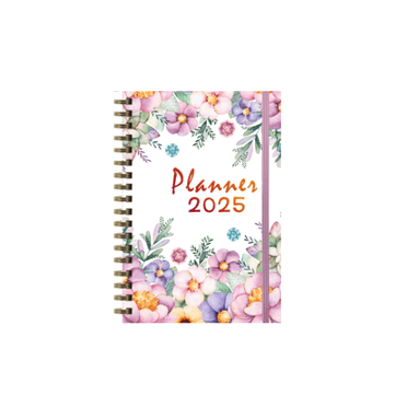 CCOCC Pocket Calendar Tear-Off Page Design Monthly Planner Support 180° Flat Design Easy to Write Daily Planner,Style 1