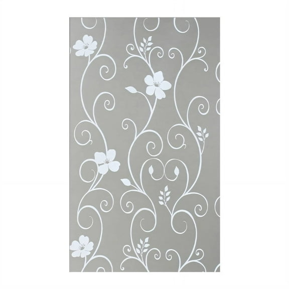 CCOCC Privacy Window Film,Uv Protection Window Stickers Frosted Glass Window Film,Decorative Privacy Window Film Sun Catcher,Style 2,45*100cm