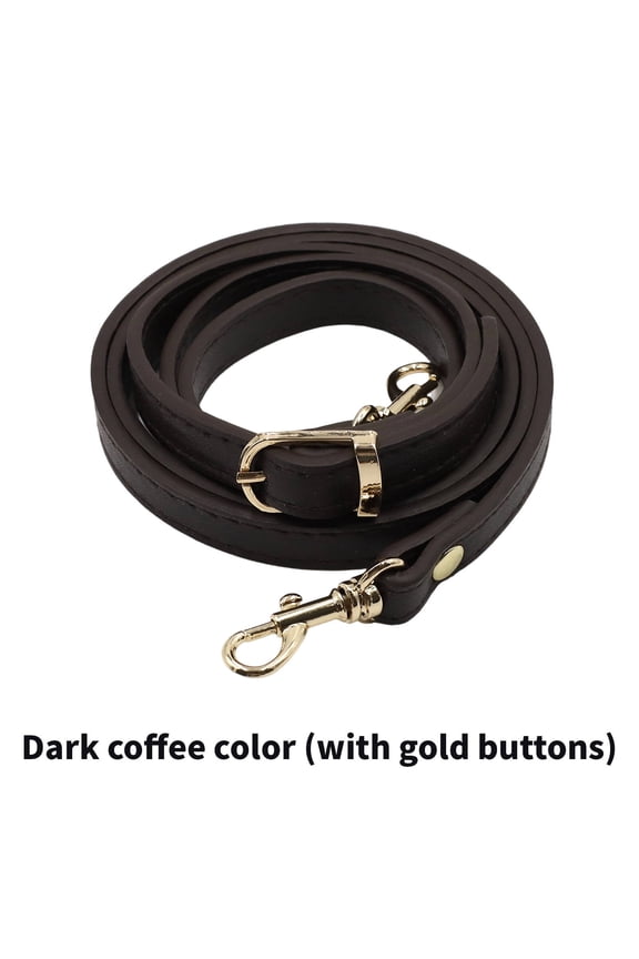 Purse Straps Replacement Crossbody,Pvc Material Purse Accessories,Durable Crossbody Strap,Dark Coffee