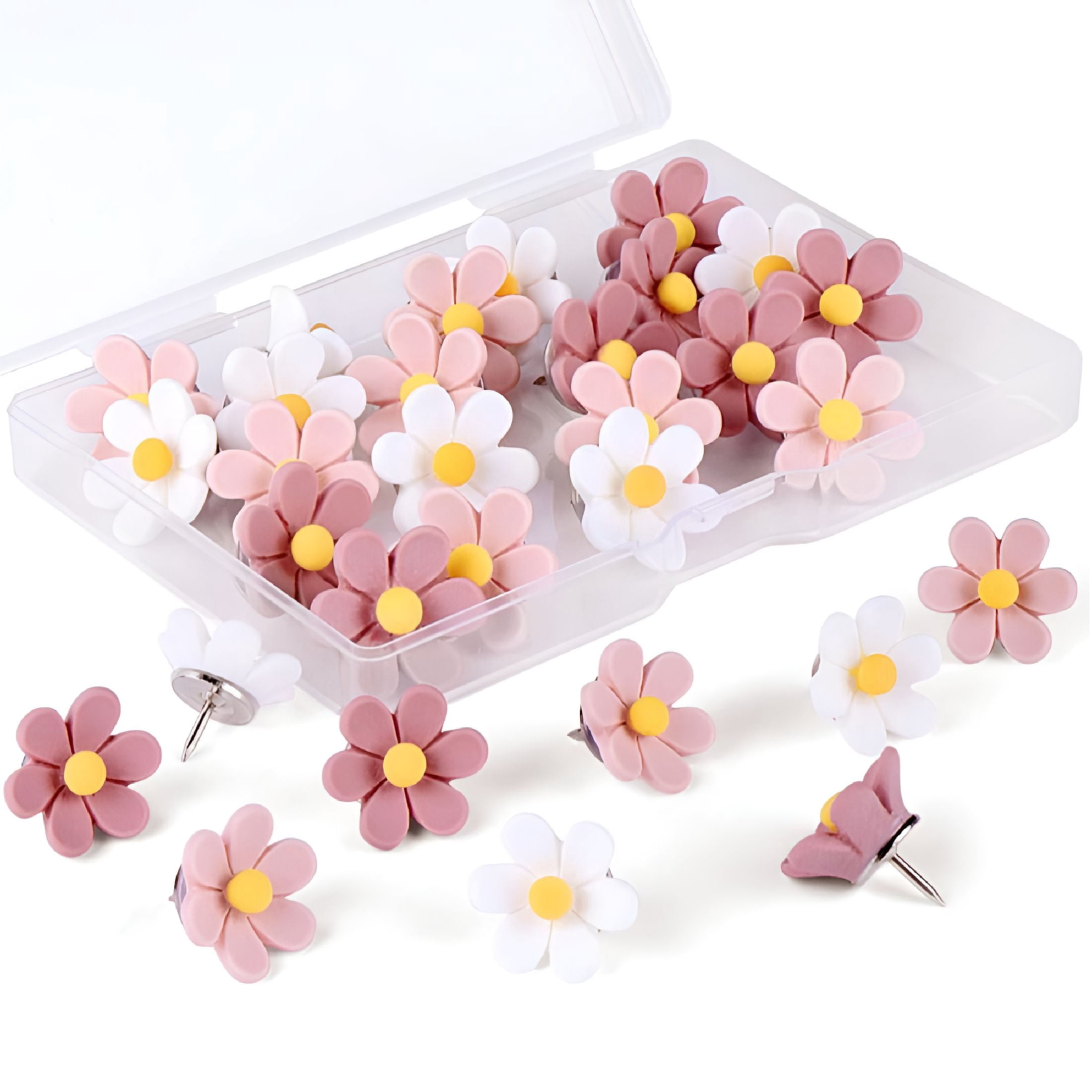 CCOCC 2026 New Push Pins for Cork Board - 30Pcs Decorative Push Pins ...