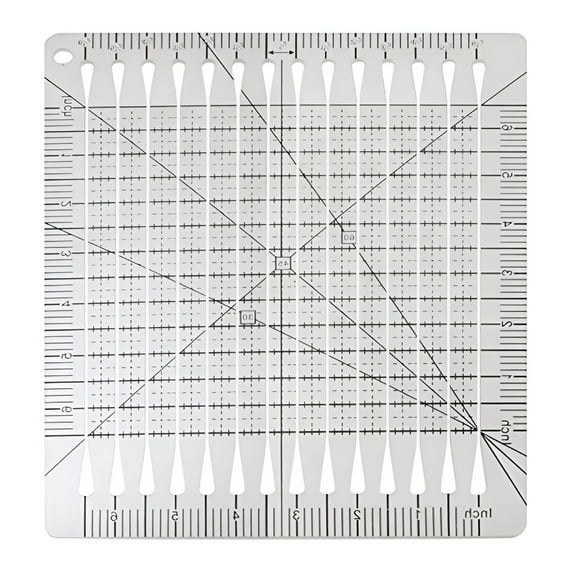 CCOCC Quilt Cutting Ruler,5 in 1 Charming Shape Quilting Ruler and ...