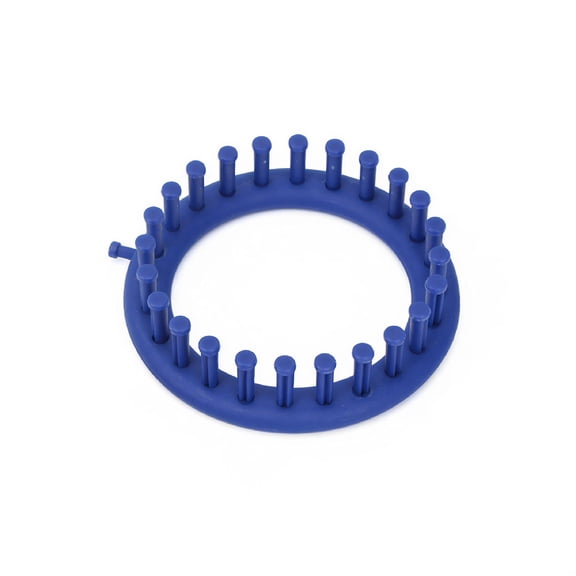 CCOCC Round Knitting Loom,Easy-To-Learn Craft Tool Round Knitting Loom,Beginner-Friendly Design Knitting Tools,Round,14Cm