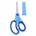 thumbnail image 1 of CCOCC Scissors for Office,Polished Stainless Steel Blades,Comfortable Grip Handles,Safety Round Tip Design,Blue, 1 of 5