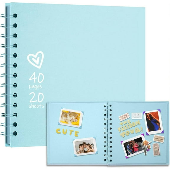 CCOCC Scrapbook,Retro Design Scrapbook Album,Spacious Expandable Photocard Binder,Creative Scrapbook for Your Unique Story