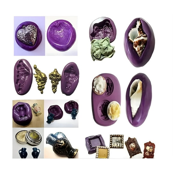 CCOCC Silicone Rubber Mold Making Kits,Modelling Clay,Non-Stick Coating