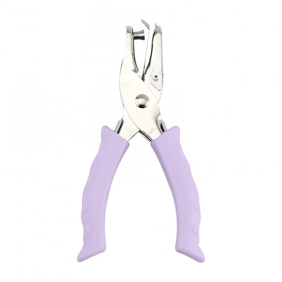 CCOCC Single Hole Punch, One Hole Puncher with Soft Grip Handle, 6mm Paper Hole Punches,for DIY Craft Tags Clothing Ticket Scrapbook Tool, 3 Colors Options