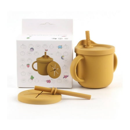 CCOCC Sippy Cups,Safe Food-Grade Toddler Water Bottle,Non-Toxic Leak-Proof Toddler Cups,Temperature-Friendly Sippy Cup for Busy Parents