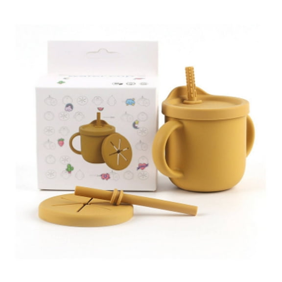 CCOCC Sippy Cups,Safe Food-Grade Toddler Water Bottle,Non-Toxic Leak-Proof Toddler Cups,Temperature-Friendly Sippy Cup for Busy Parents