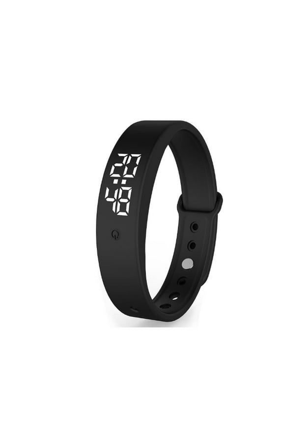 Smart Wristband,24-Hour Temperature Monitor Smart Bracelet,Silent Vibrating Alarm Smart Bracelet