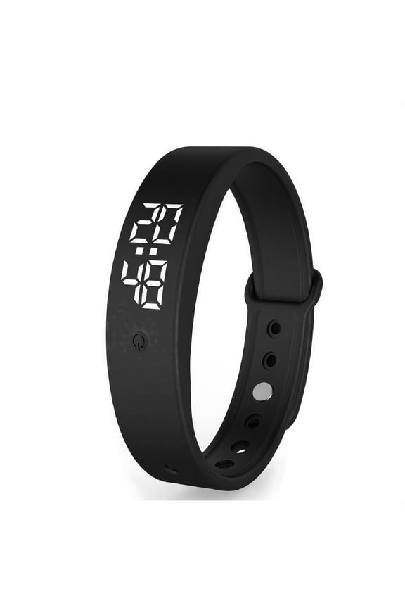 CCOCC Smart Wristband,Continuous Temperature Measurement Smart Bracelet,Silent Vibrating Alarm Smart Wristband,30-Day Rechargeable Smart Wristband