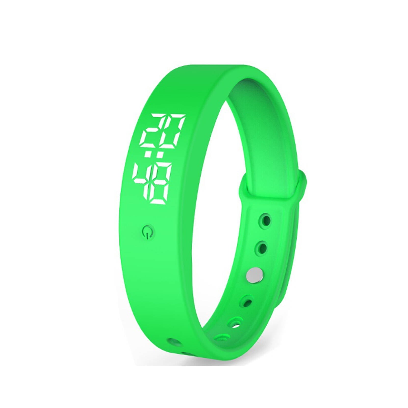 CCOCC Smart Wristband,Health Monitoring Temperature Smart Bracelet,Silent Vibration Alarm Wristband,Rechargeable Smart Wristband with 30-Day Battery