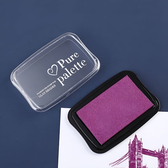 CCOCC Solid Color Large Size Ink Pad for Stamp Diy Crafts Scrapbooking Rubber Inkpads