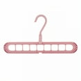 thumbnail image 1 of CCOCC Space Saving Hangers Saves Closet Space Efficiently Closet Hangers,Sturdy Design for Hanging Multiple Garments Plastic, 1 of 5