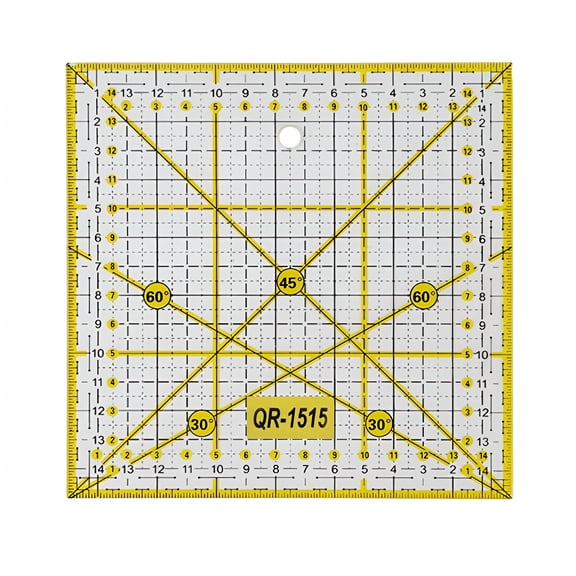 CCOCC Square Cutting DIY Quilting Patchwork Sewing Ruler Tool,Home Kitchen Decor Quilting Rulers