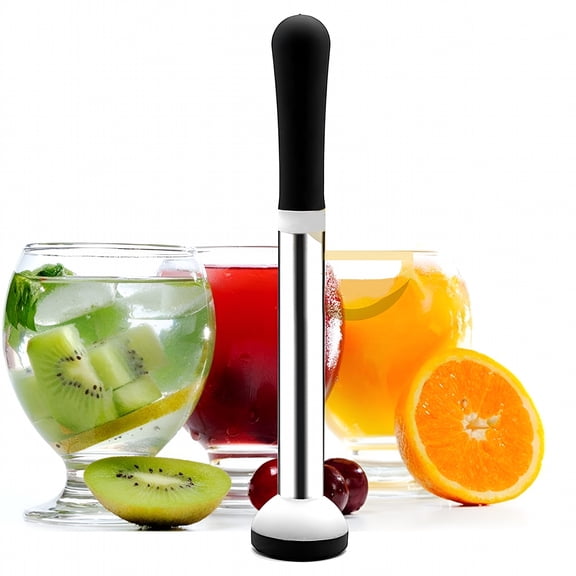 CCOCC Stainless Steel Cocktail Stirring Masher Mixer Ice Crusher Bar Muddler Tool
