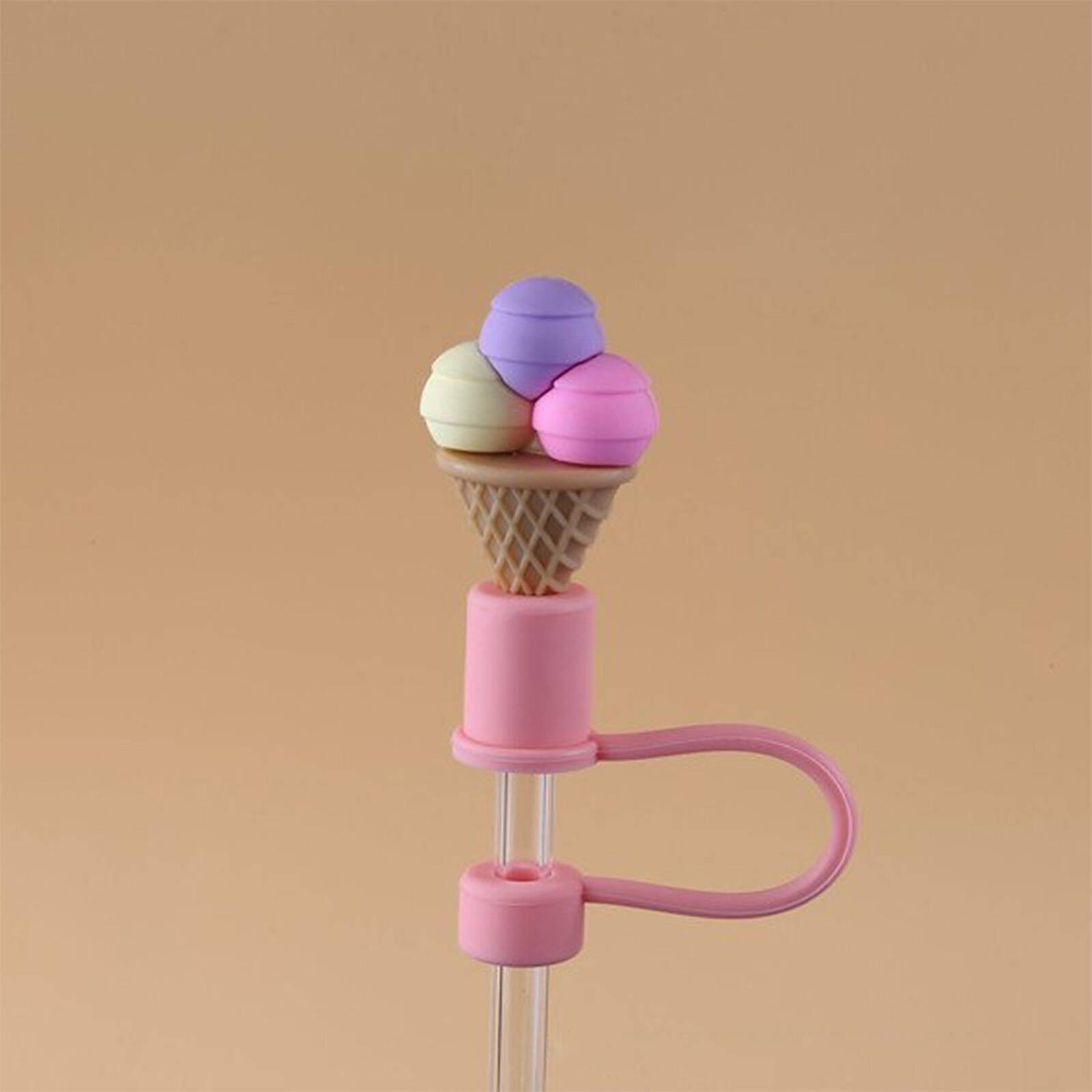 CCOCC Straw Toppers,Fun Cute Straw Covers,Playful Silicone Straw Covers ...