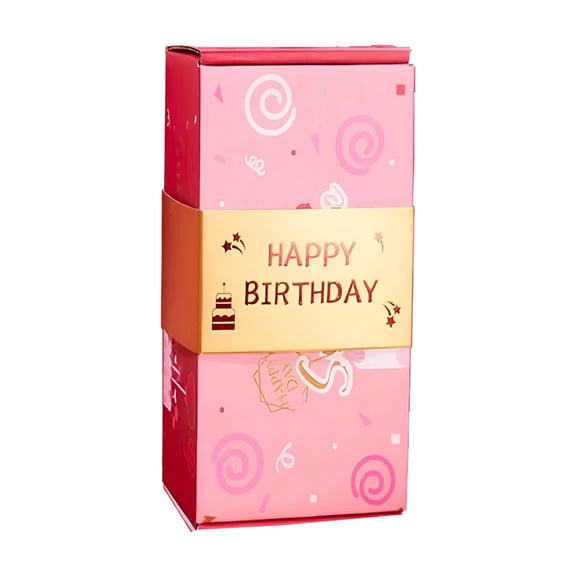 CCOCC Surprise Jump Gift Box,Birthday Gifts Surprise Gift Box Explosion for Money,10 Bounces Pop-Up Folding Bouncing Gift Boxes Cash Explosion Luxury Gift Box for Women Men Kids,1set