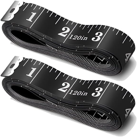 CCOCC Tape Measure Body Measuring Tape, 120 Inch Soft Fabric Measuring Tape for Sewing Cloth Measurement, Double Scale Tailor Ruler for Medical Measurement Nursing Craft