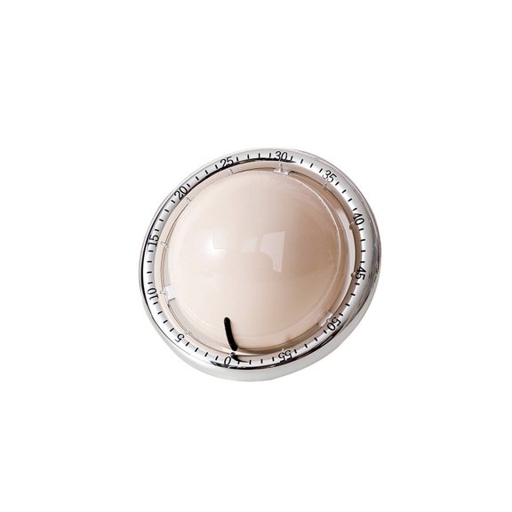 CCOCC Timer,Creative Planet Design with Magnetic Back Timers,High Decibel Sound and Timely Ringing Time Timer,White