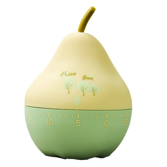 CCOCC Timer,Cute Cartoon Design Shot Timer,Battery-Free Mechanical Design Kitchen Timer,Style1